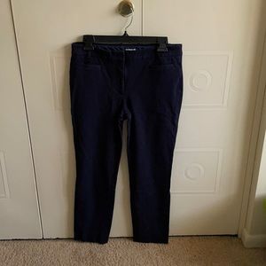 J Crew Navy Blue Work Pants